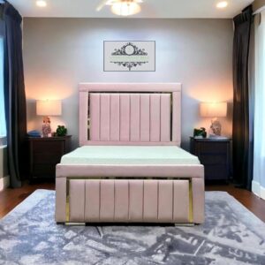 Golden Strip Luxury Frame Bed