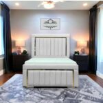 Golden Strip Luxury Frame Bed 2