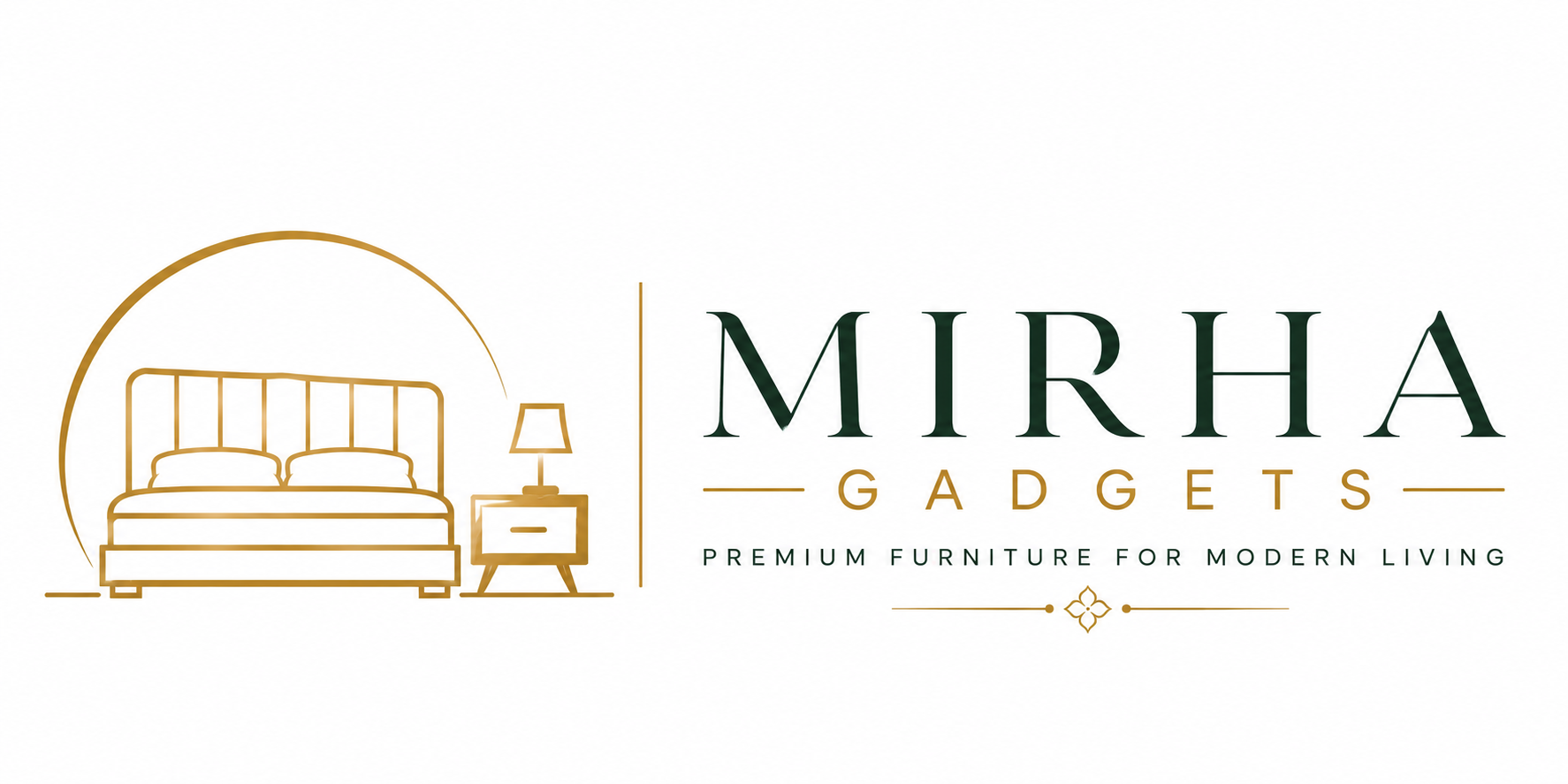 Divan bed for sale. Mirha Gadgets Logo Horizontal